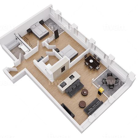 Dream View Apt With Homecinema Netflix & Loggia Lucerna Exterior foto